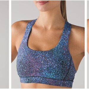 lululemon athletica Blue and Purple Sports Bra